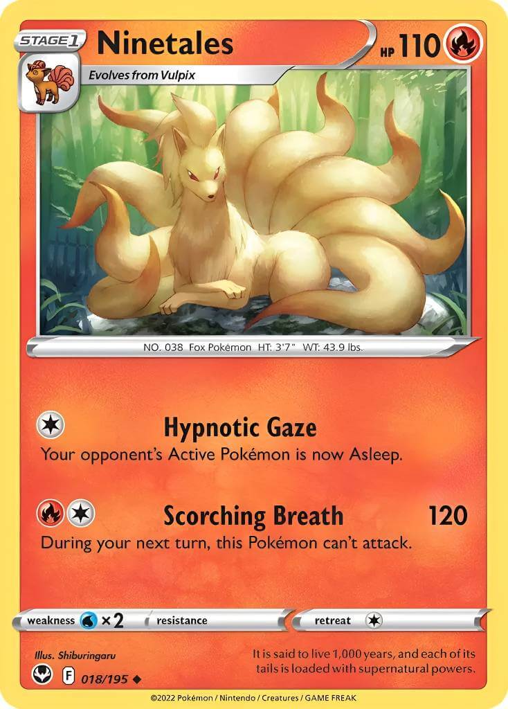 Ninetales TCG VPokedex