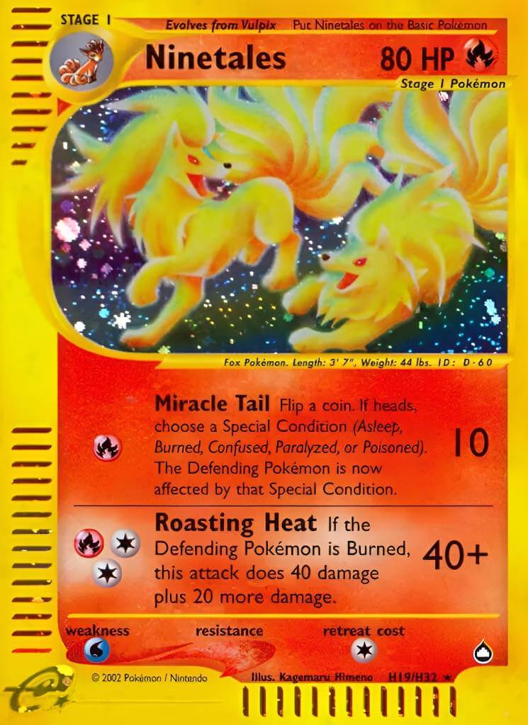 Ninetales TCG VPokedex