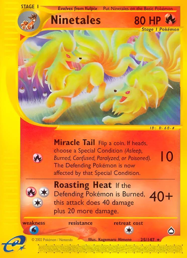 Ninetales TCG VPokedex