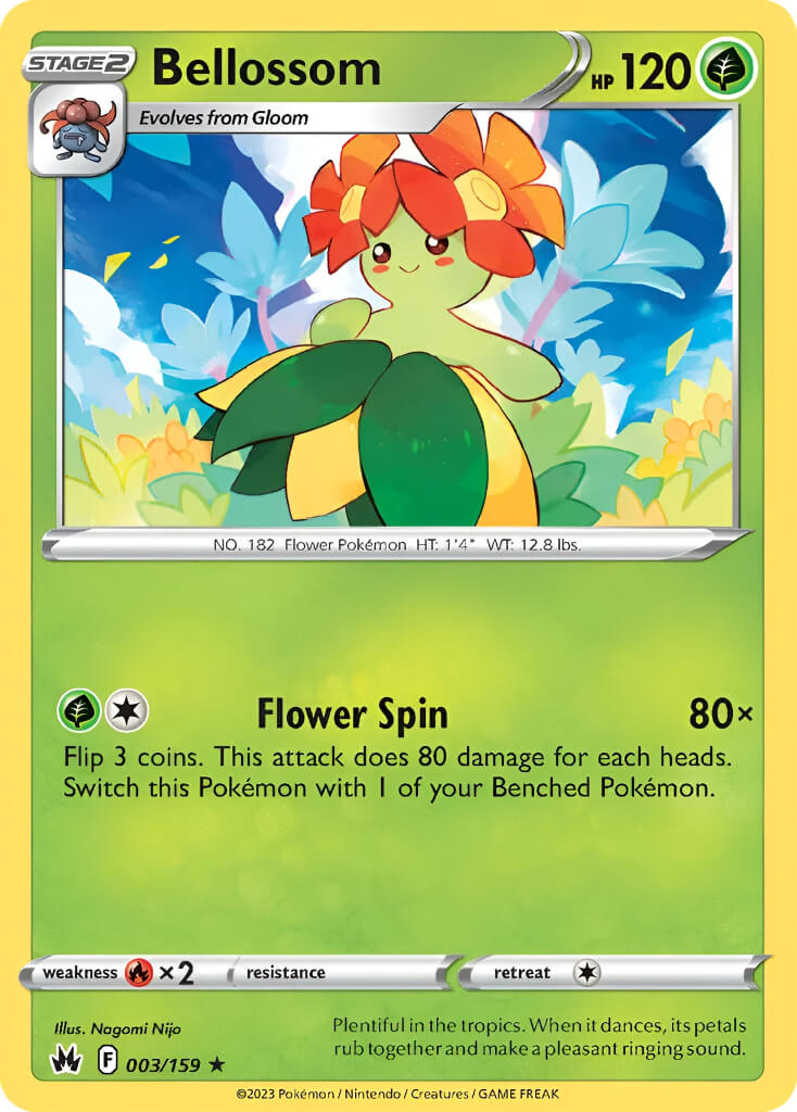 Bellossom TCG VPokedex