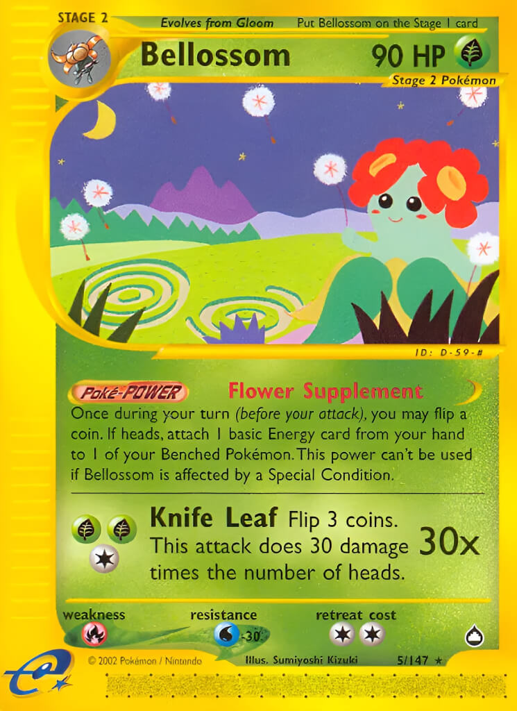 Bellossom TCG VPokedex