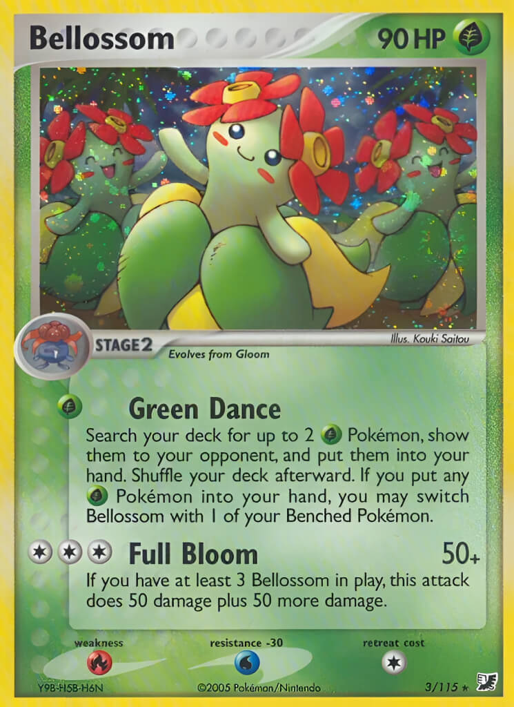 Bellossom TCG VPokedex