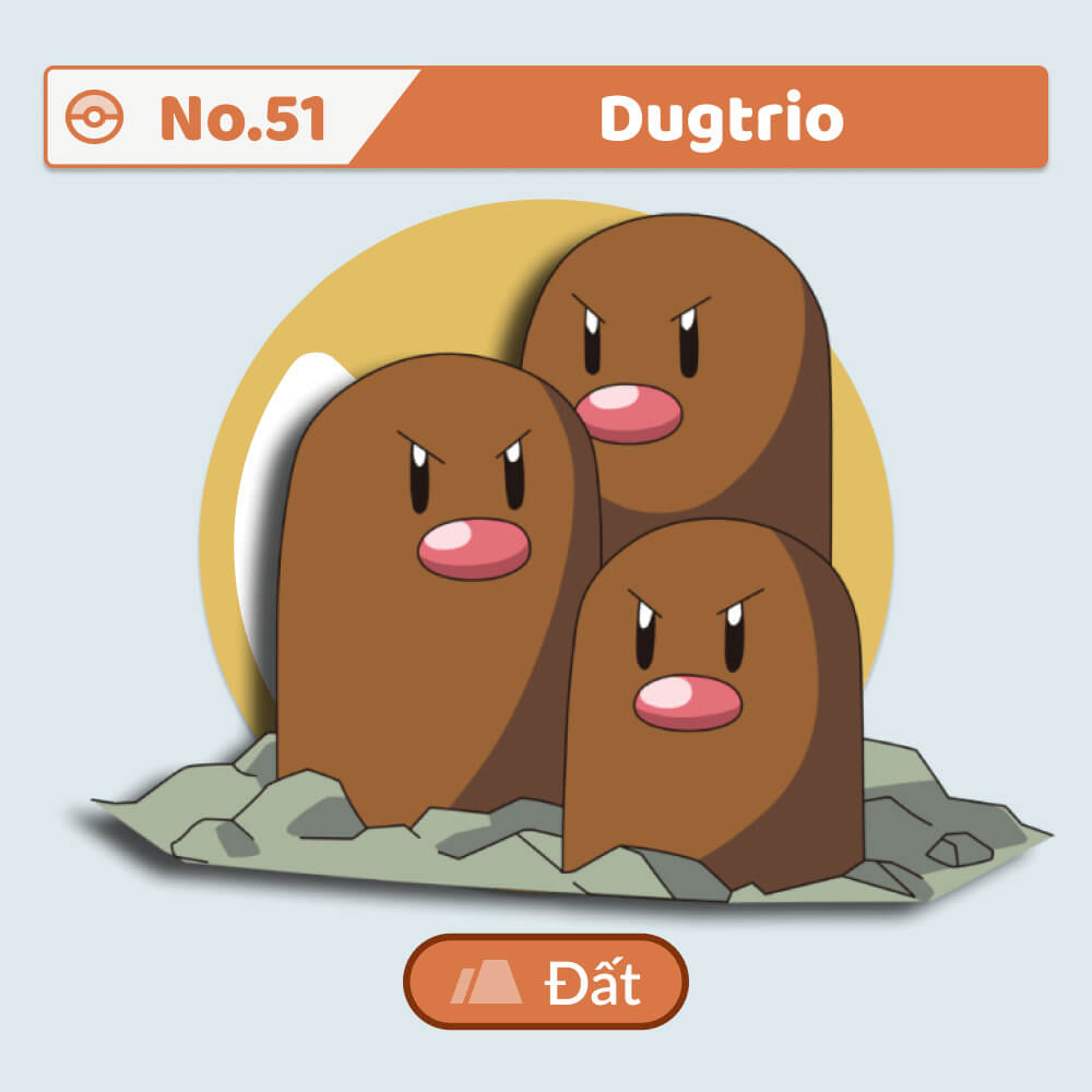 Dugtrio VPokedex