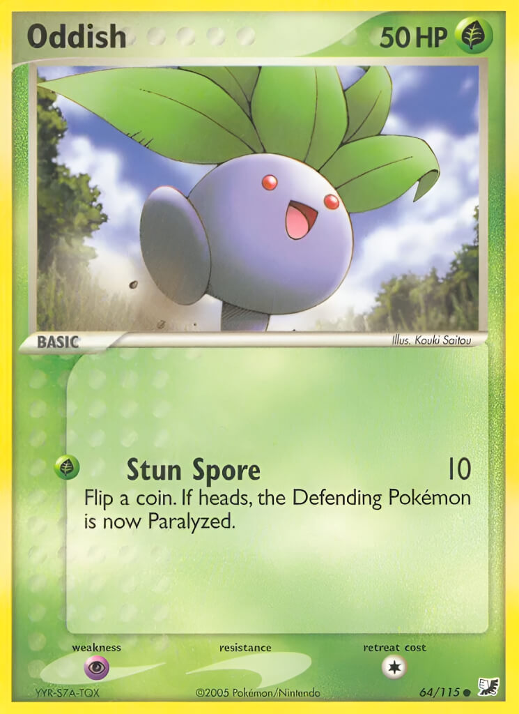 Oddish TCG VPokedex