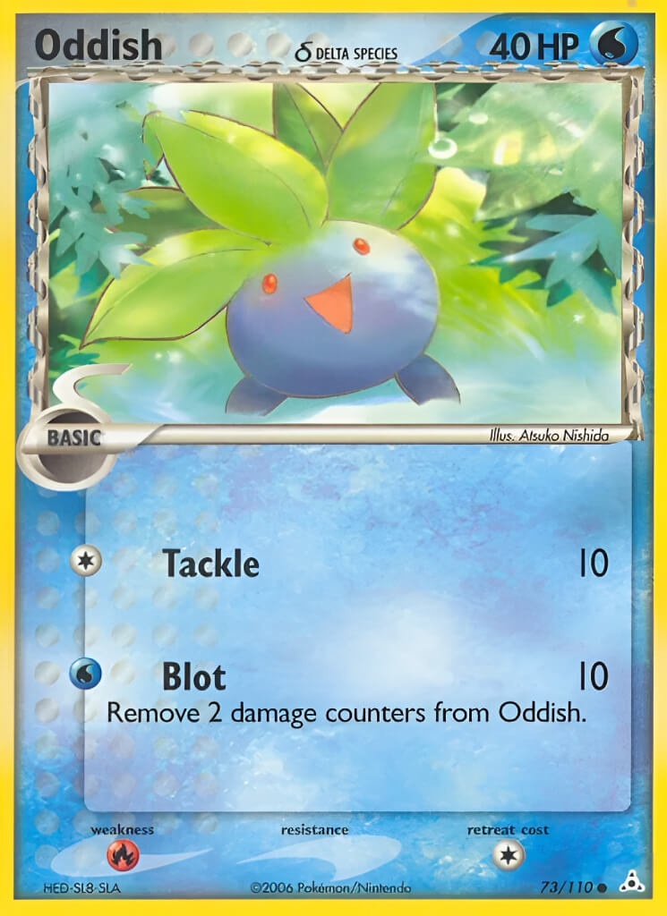 Oddish TCG VPokedex