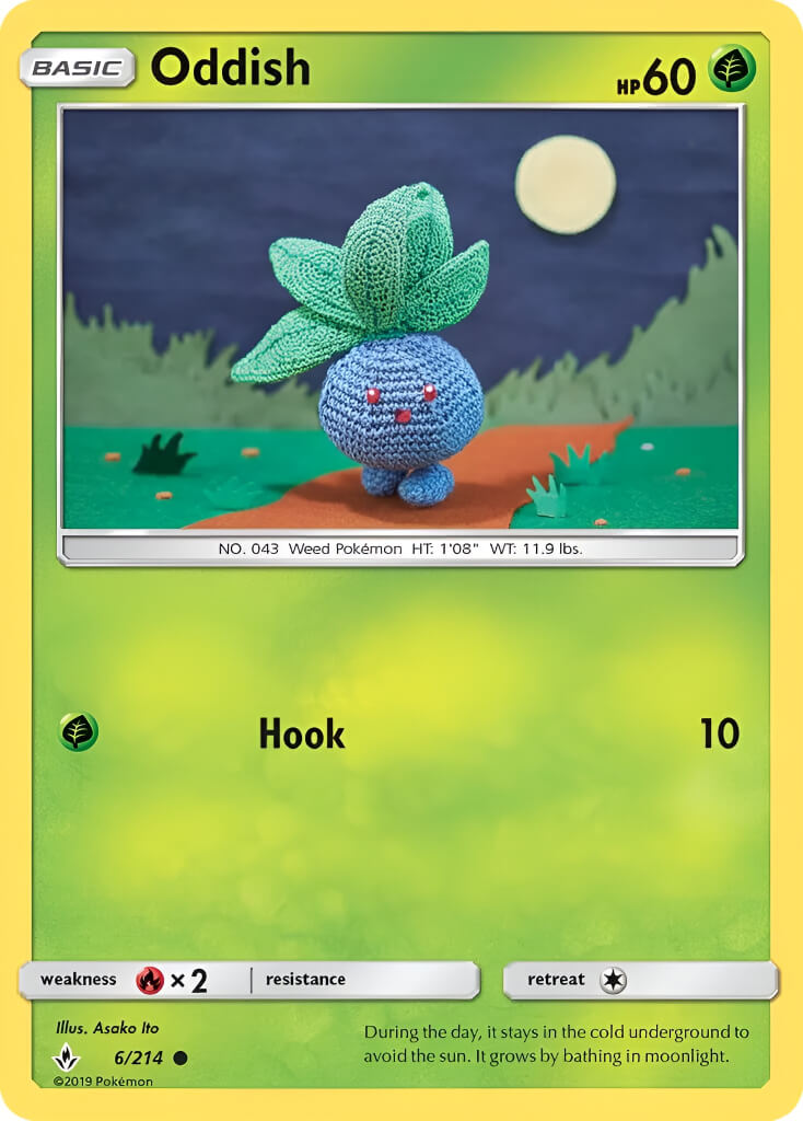 Oddish TCG VPokedex