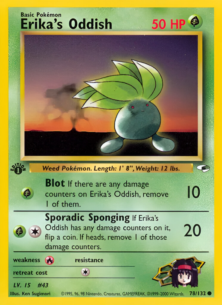 Oddish TCG VPokedex