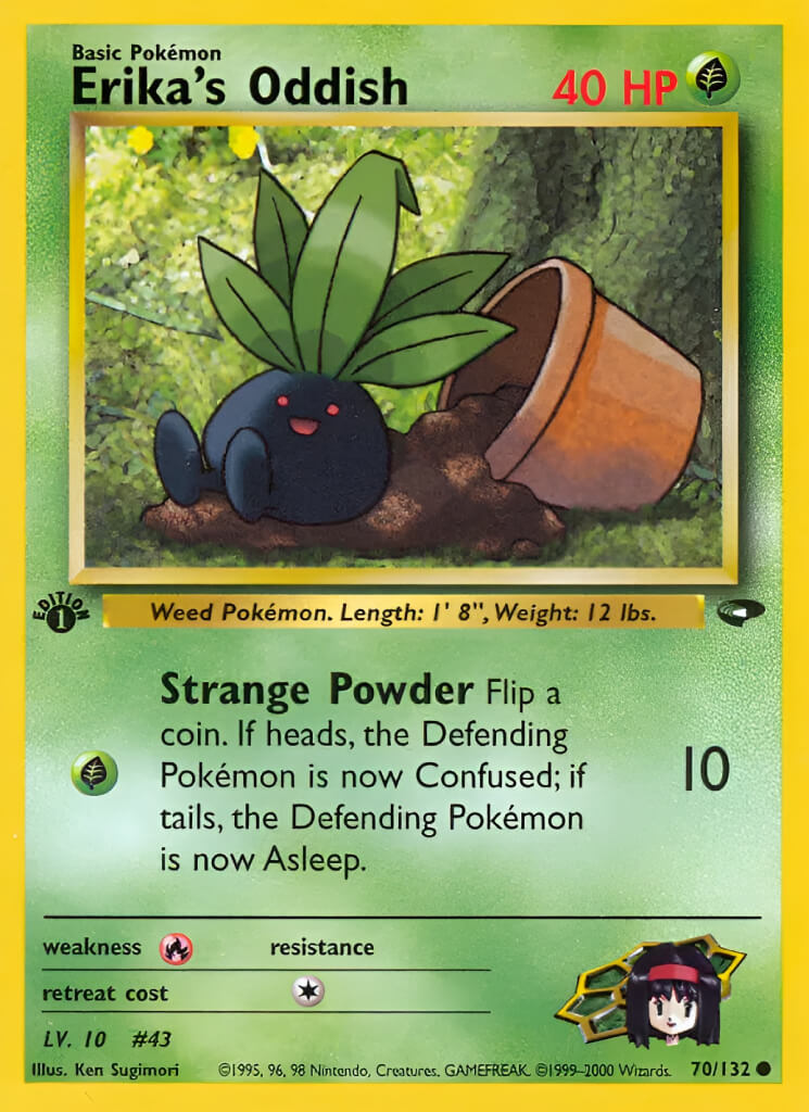 Oddish TCG VPokedex