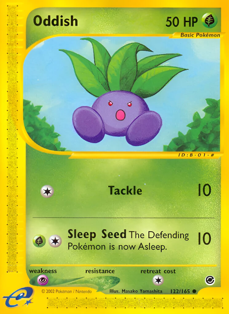 Oddish TCG VPokedex