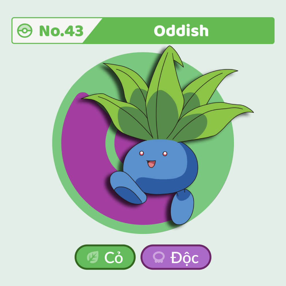 Oddish VPokedex