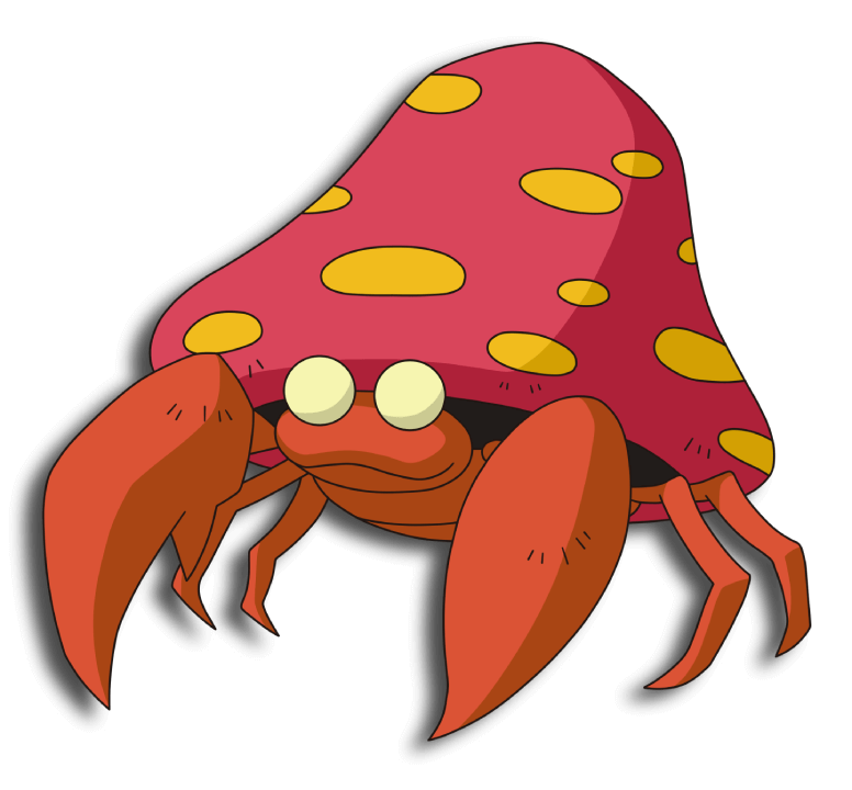 Parasect anime VPokedex