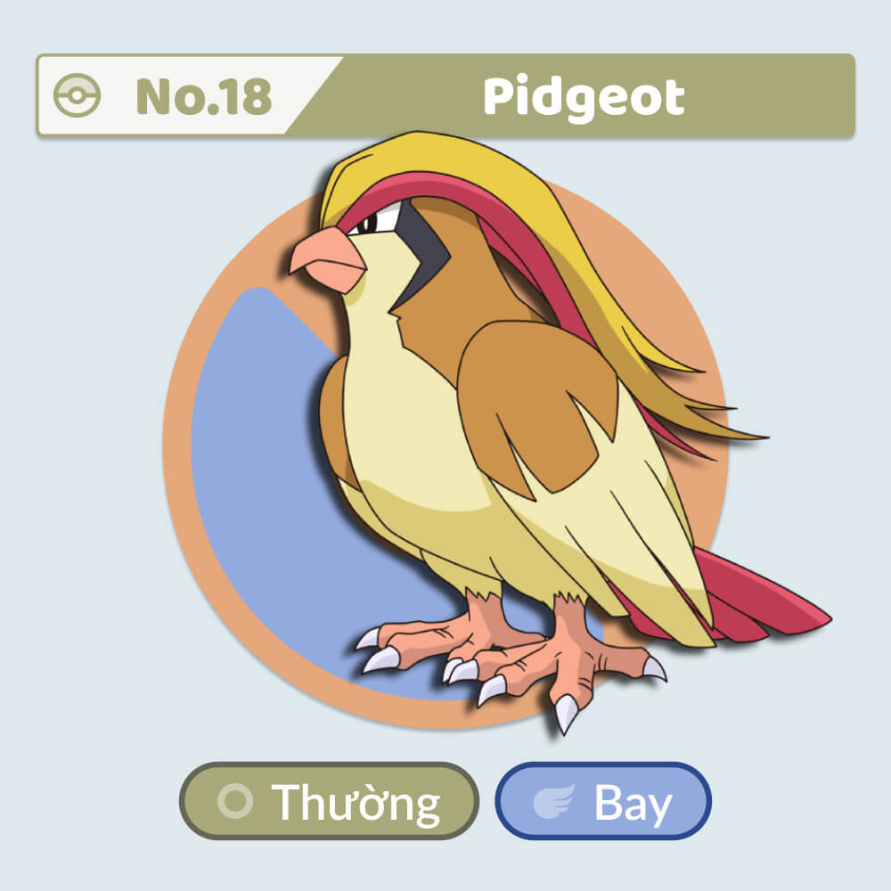 Pidgeot VPokedex