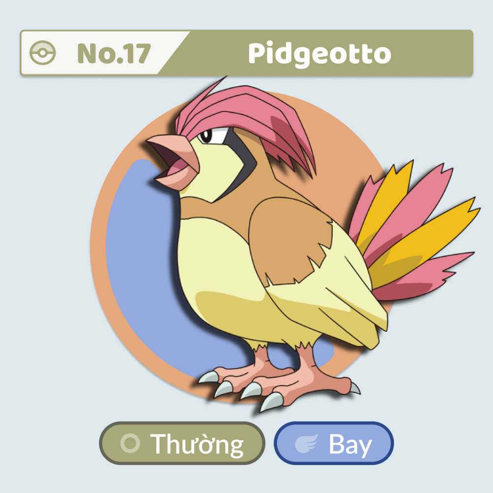 Pidgeotto VPokedex