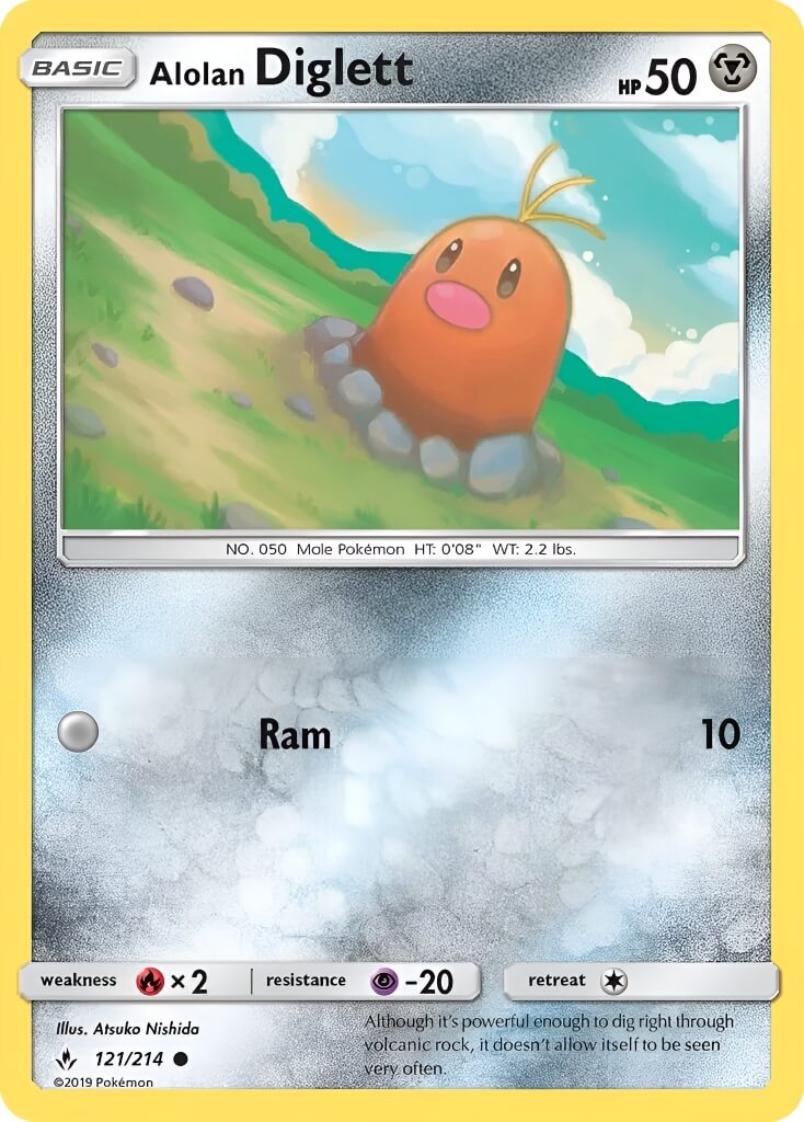 Diglett TCG VPokedex
