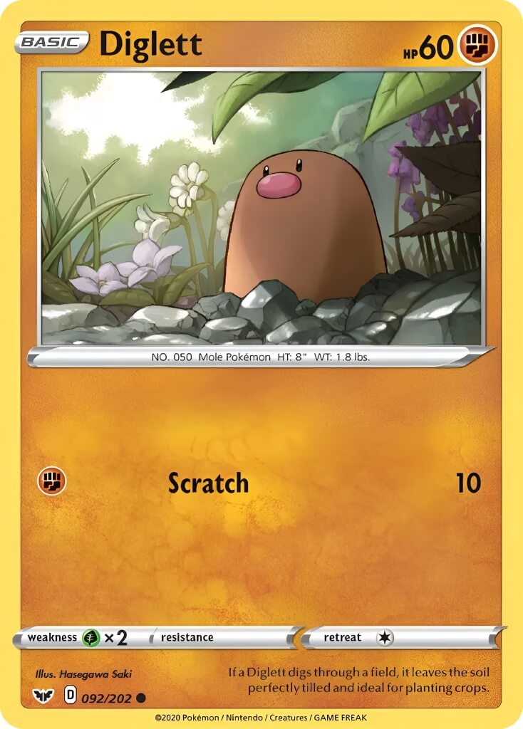 Diglett TCG VPokedex