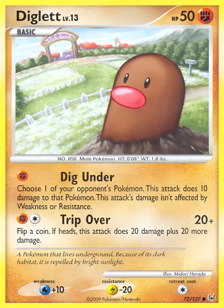 Diglett TCG VPokedex