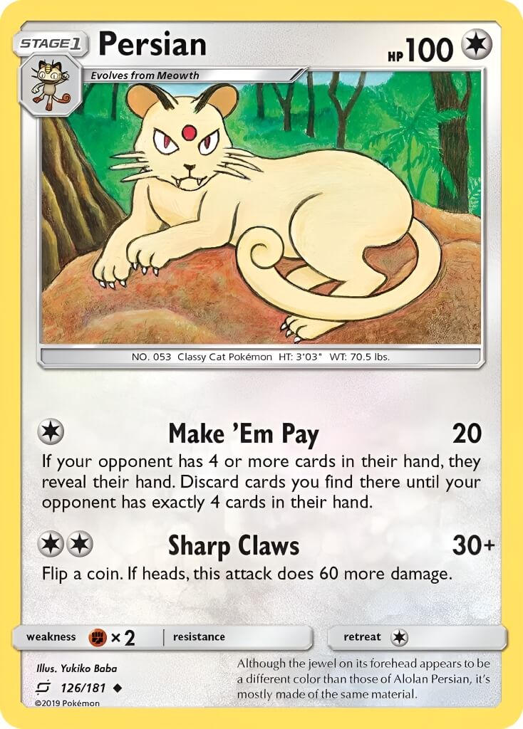 Persian TCG VPokedex
