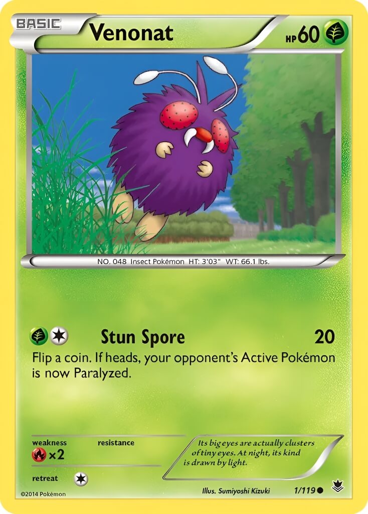 Venonat TCG VPokedex